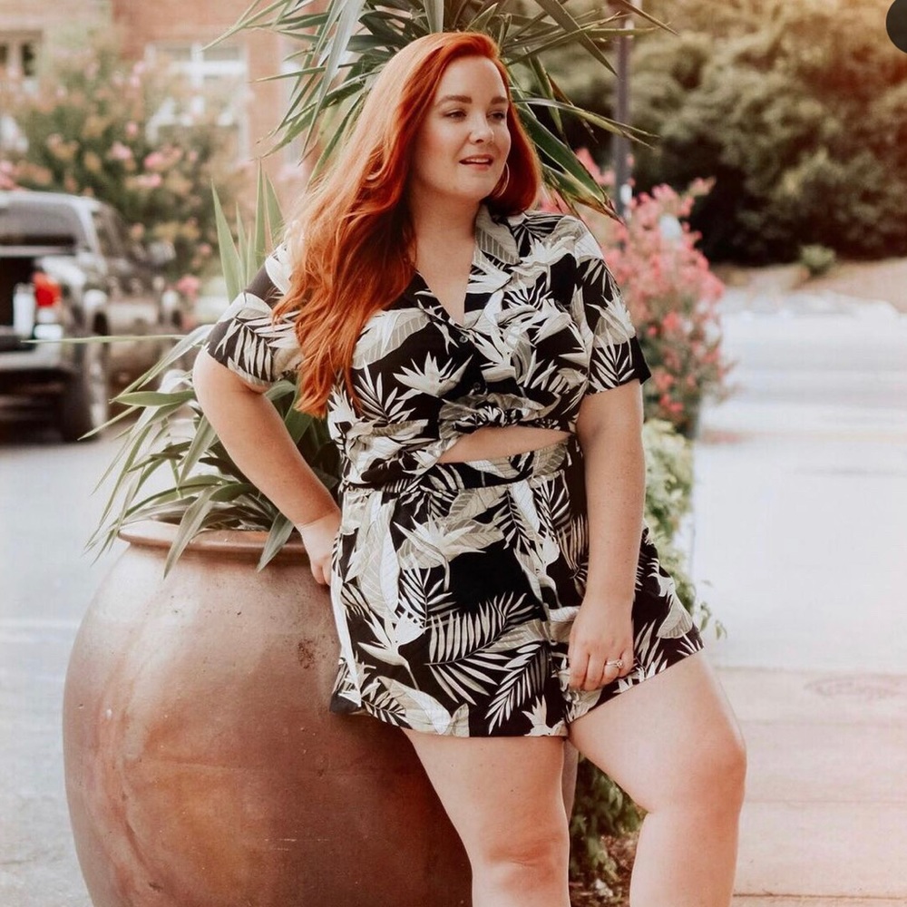 Aloha Print Matching Set